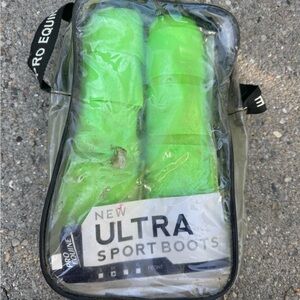 Pro Equine Ultra Sport Boots in Neon Green